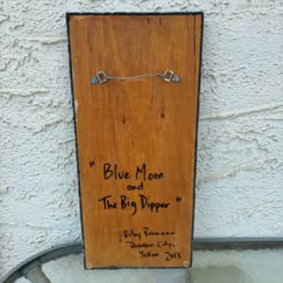 Handmade Winter Tile Mosiac Scene Wall Hanging - Picture 8 of 11